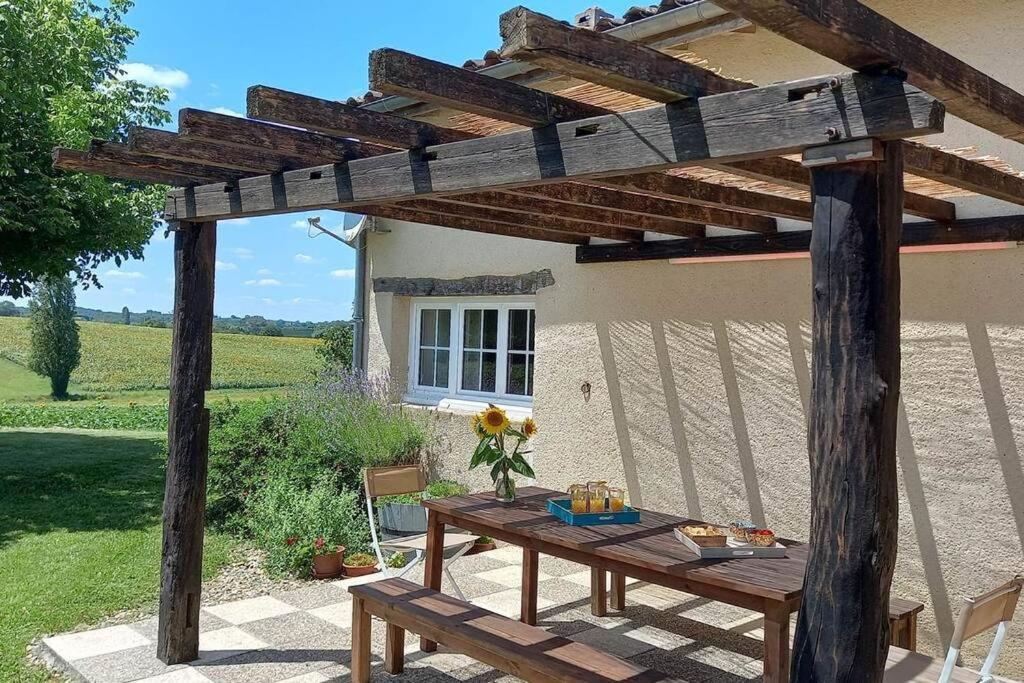 Gite Rural Saint-Pierre-sur-Dropt Екстер'єр фото